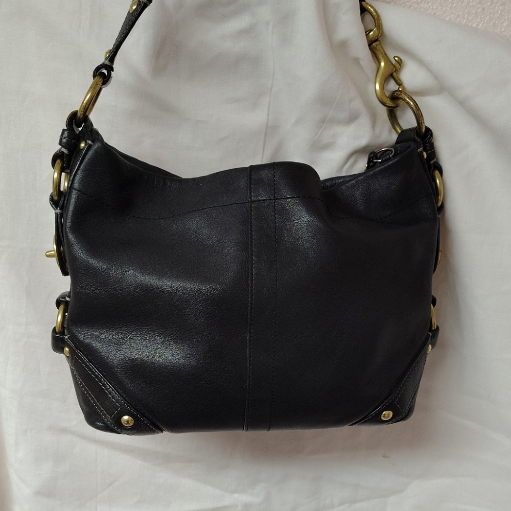 Black Coach Carly Bag